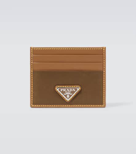 Re-Nylon leather-trimmed card case - Prada - Modalova