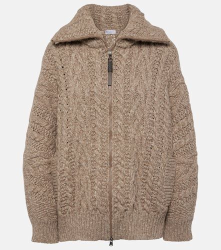 Jacke Aran aus Wolle und Kaschmir - Brunello Cucinelli - Modalova