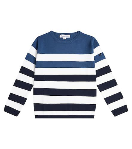 Striped cotton sweater - Tartine et Chocolat - Modalova
