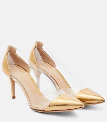 Pumps Plexi 70 in pelle e PVC - Gianvito Rossi - Modalova