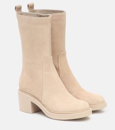 Margeaux suede ankle boots - Gianvito Rossi - Modalova