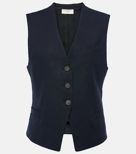 Vince Linen-blend vest - Vince - Modalova