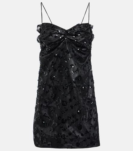 Ganni Sequined lace minidress - Ganni - Modalova