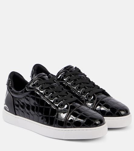 Fun Vieira croc-effect leather sneakers - Christian Louboutin - Modalova