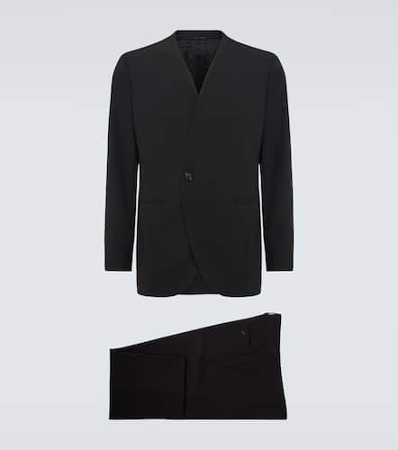 Single-breasted wool suit - Giorgio Armani - Modalova