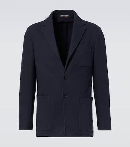 Canali Blazer aus Jersey - Canali - Modalova