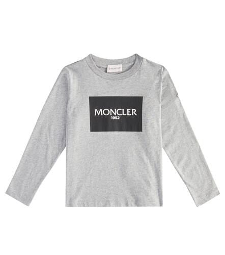 Longsleeve aus Baumwoll-Jersey - Moncler Enfant - Modalova