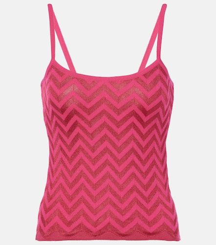 Top Zig Zag en coton mélangé - Missoni - Modalova