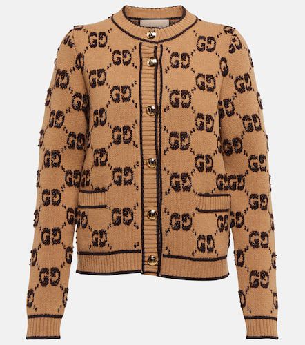 Gucci Cardigan GG aus Woll-Jacquard - Gucci - Modalova