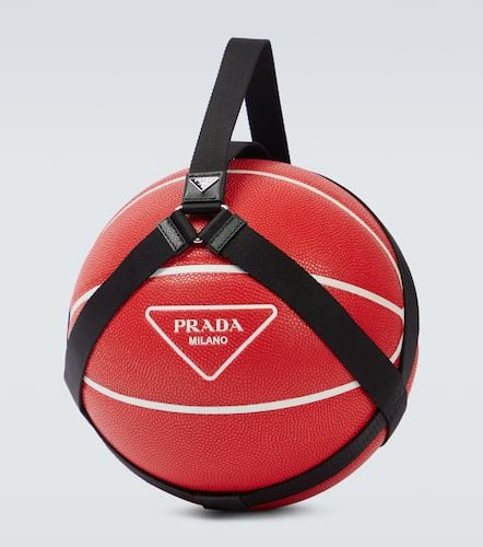 Logo basketball with nylon carrier - Prada - Modalova