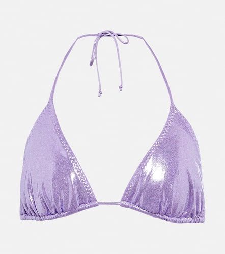 Haut de bikini String métallisé - Norma Kamali - Modalova