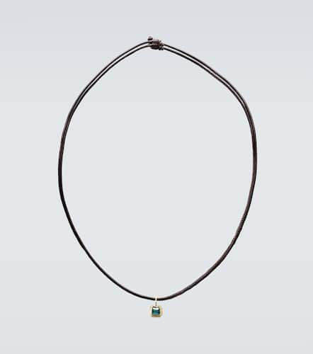 Kt gold necklace with tourmaline - Octavia Elizabeth - Modalova