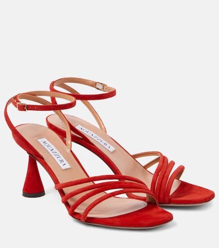 Sandalen Latour 75 aus Veloursleder - Aquazzura - Modalova