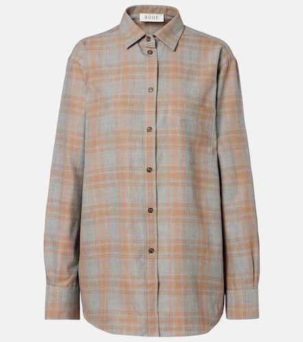 Róhe Camicia a quadri - Rohe - Modalova