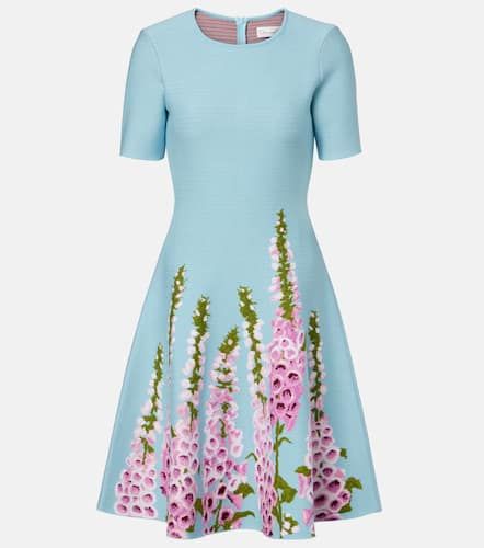 Robe en jacquard à fleurs - Oscar de la Renta - Modalova