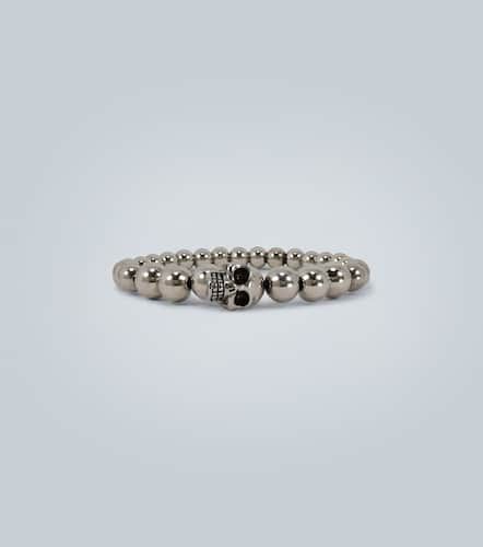 McQueen Skull multi-beaded bracelet - McQueen - Modalova