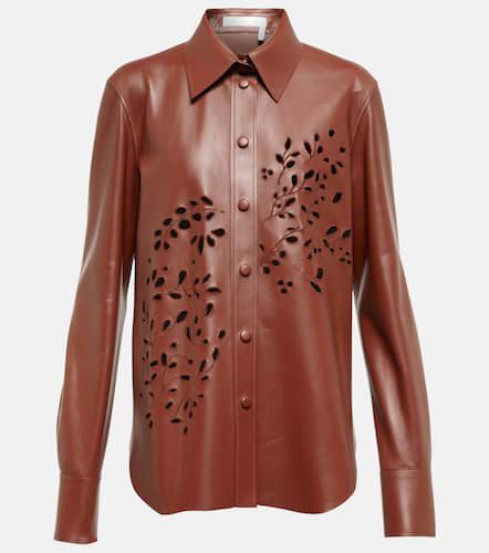 ChloÃ© Laser-cut leather shirt - Chloe - Modalova