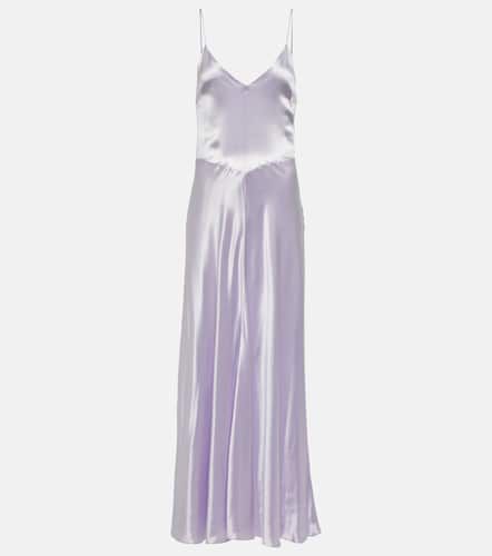 Miu Miu Satin slip midi dress - Miu Miu - Modalova