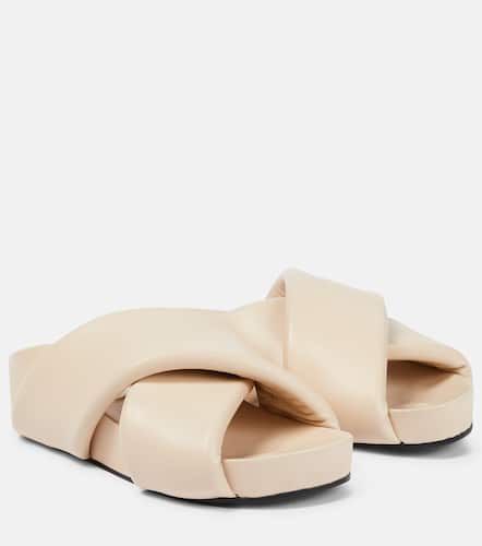 Sandalias de piel acolchadas - Jil Sander - Modalova