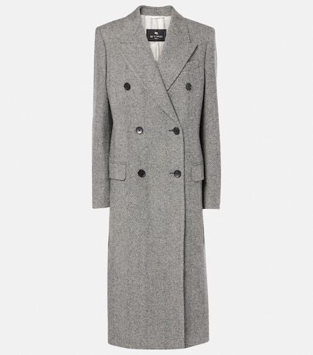 Etro Single-breasted jacquard coat - Etro - Modalova