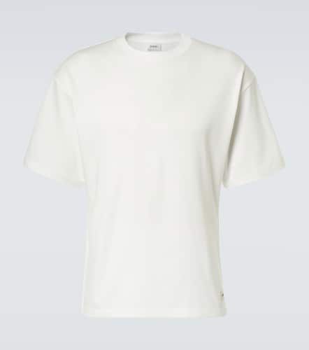 Camiseta de jersey con logo - Saint Laurent - Modalova