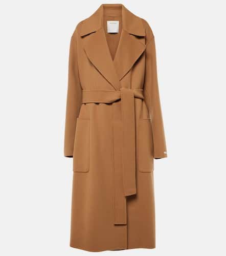 Veleno belted virgin wool coat - Sportmax - Modalova