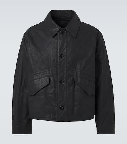 Bikerjacke aus Baumwoll-Canvas - Lemaire - Modalova
