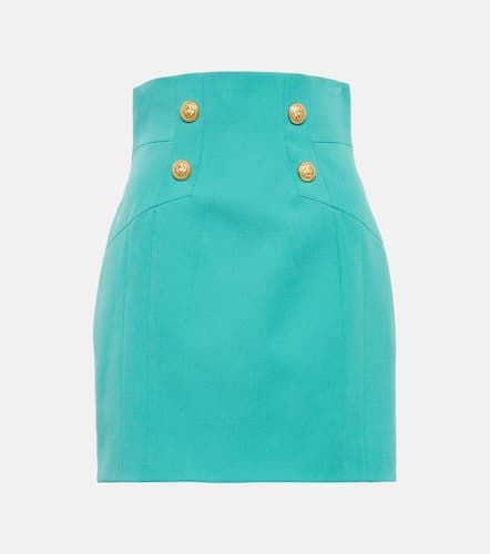 Balmain Minifalda de lana - Balmain - Modalova