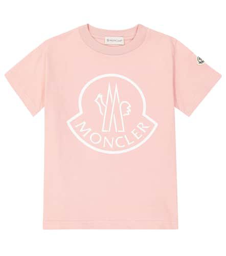 Camiseta en jersey de algodón con logo - Moncler Enfant - Modalova