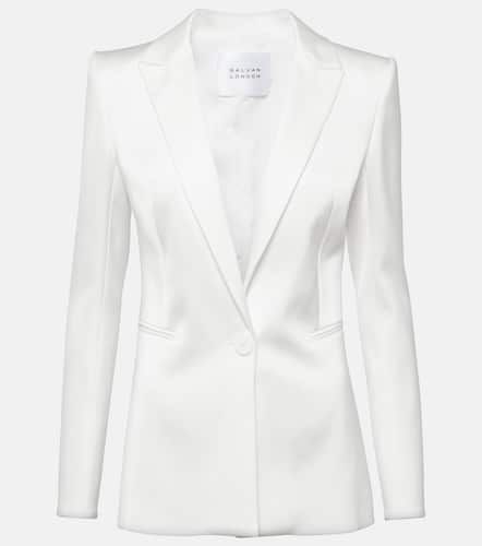 Galvan Bridal Sculpted satin blazer - Galvan - Modalova