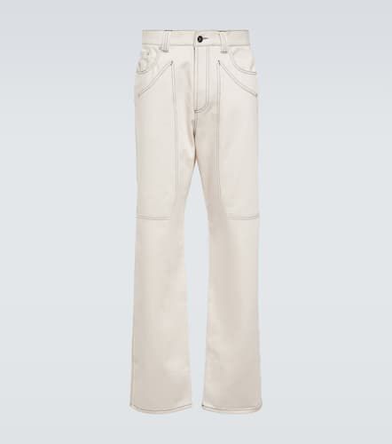 Paneled straight cotton pants - Winnie New York - Modalova