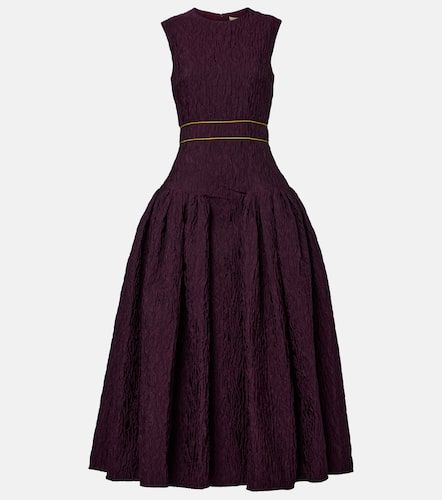 Aya smocked cloque midi dress - Roksanda - Modalova