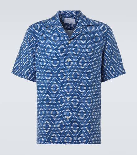 Camisa Roberto de lino estampada - Frescobol Carioca - Modalova