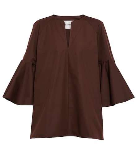 Blusa en popelín de algodón - Jil Sander - Modalova