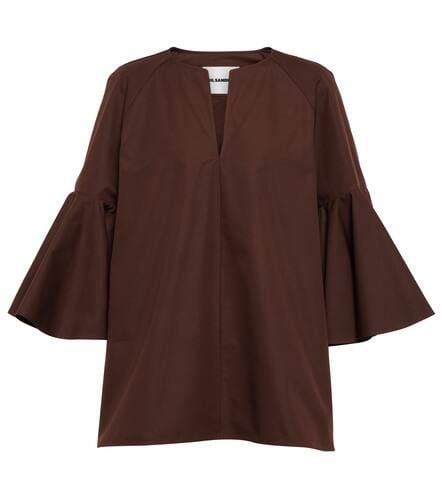 Blusa in popeline di cotone - Jil Sander - Modalova