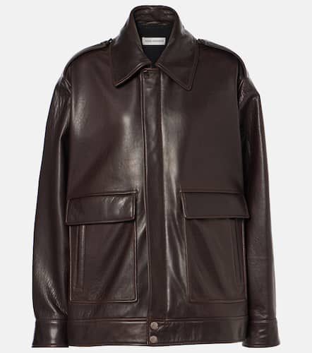 Nour Hammour Drey leather jacket - Nour Hammour - Modalova