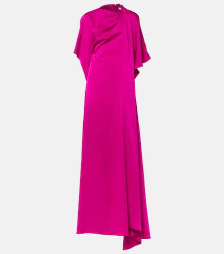 Safiyaa Reda gathered satin gown - Safiyaa - Modalova