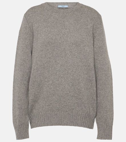 Prada Crewneck wool-blend sweater - Prada - Modalova