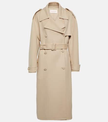 Belted cashmere trench coat - Valentino - Modalova
