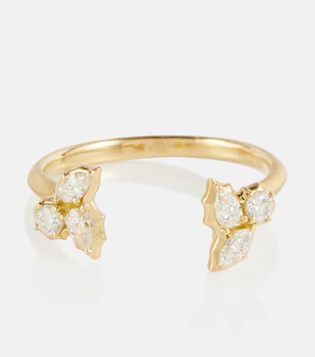 Ring Posey aus 18kt Gelbgold mit Diamanten - Jade Trau - Modalova
