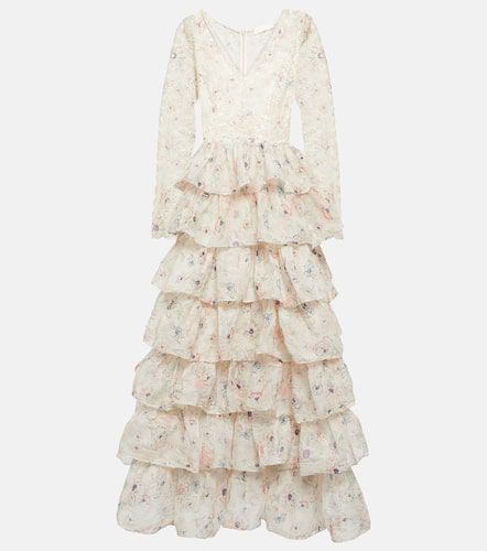 Halliday ruffled tiered cotton gown - Zimmermann - Modalova