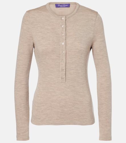 Pullover Henley in lana - Ralph Lauren Collection - Modalova