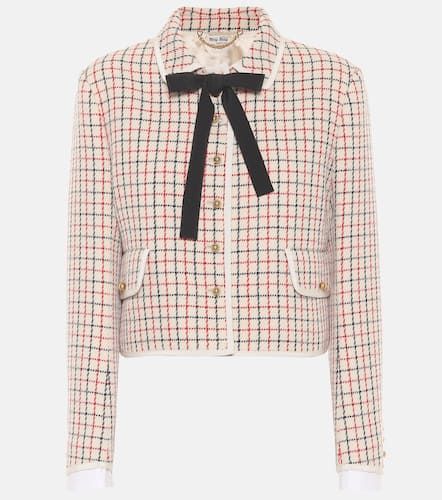 Miu Miu Jacke aus Wolle - Miu Miu - Modalova