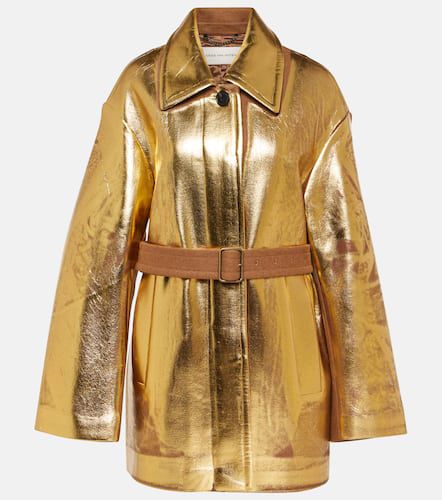 Vendals metallic wool-blend jacket - Dries Van Noten - Modalova