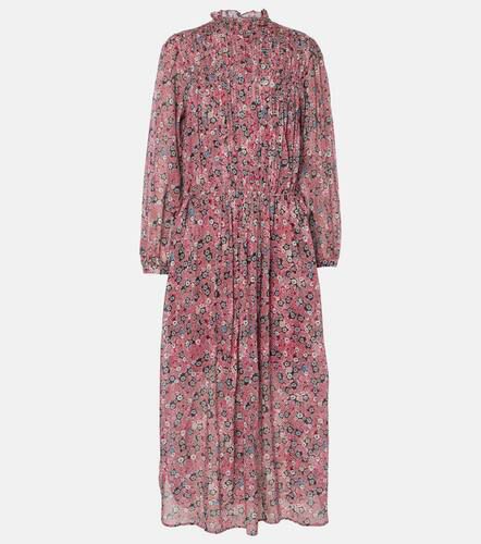 Dalida printed cotton voile midi dress - Marant Etoile - Modalova