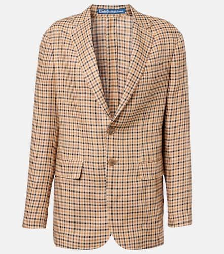 Plaid linen blazer - Polo Ralph Lauren - Modalova