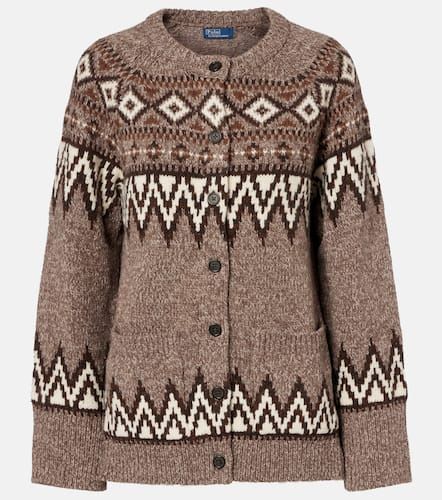 Cardigan Fair Isle in jacquard di misto lana - Polo Ralph Lauren - Modalova