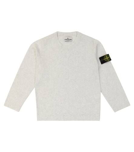 Cotton crewneck sweater - Stone Island Junior - Modalova