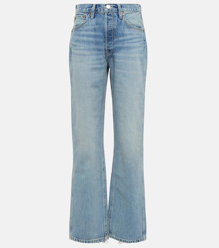 Re/Done Mid-Rise Straight Jeans - Re/Done - Modalova