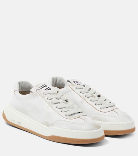 Miu Miu Sneakers aus Veloursleder - Miu Miu - Modalova